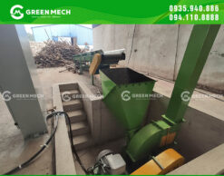Lắp đặt máy băm gỗ 10 tấn tại Tây Ninh
