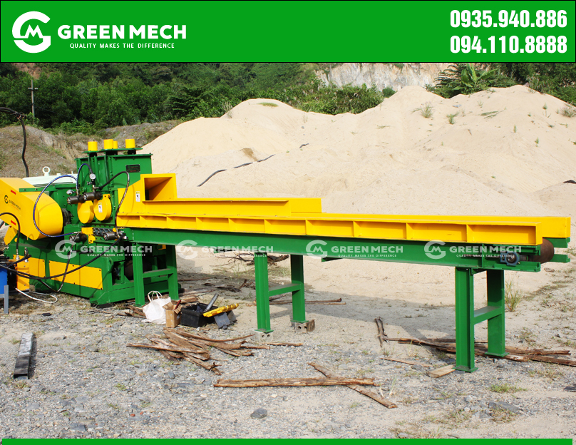 Máy băm gỗ GREEN MECH đạt tiểu chuẩn xuất khẩu