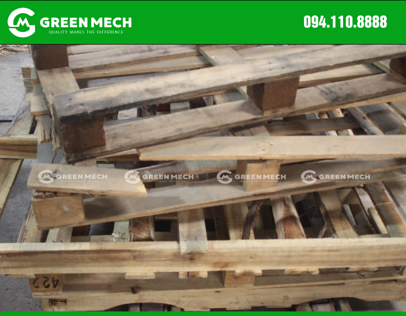 Nghiền pallet thành dăm gỗ