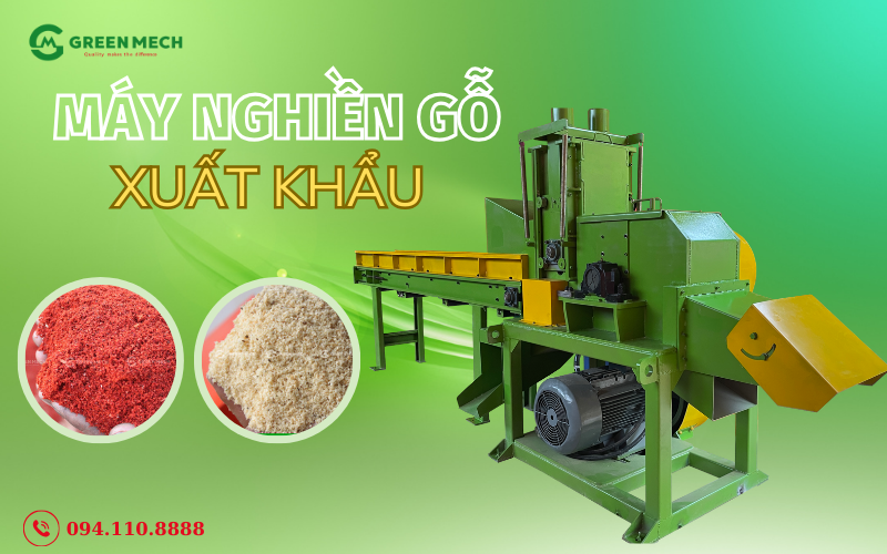 Máy nghiền gỗ xuất khẩu