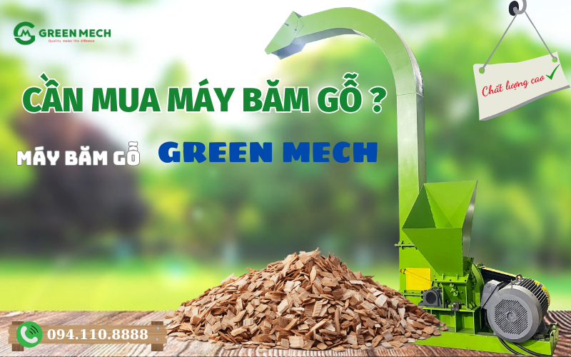 Cần mua máy băm gỗ