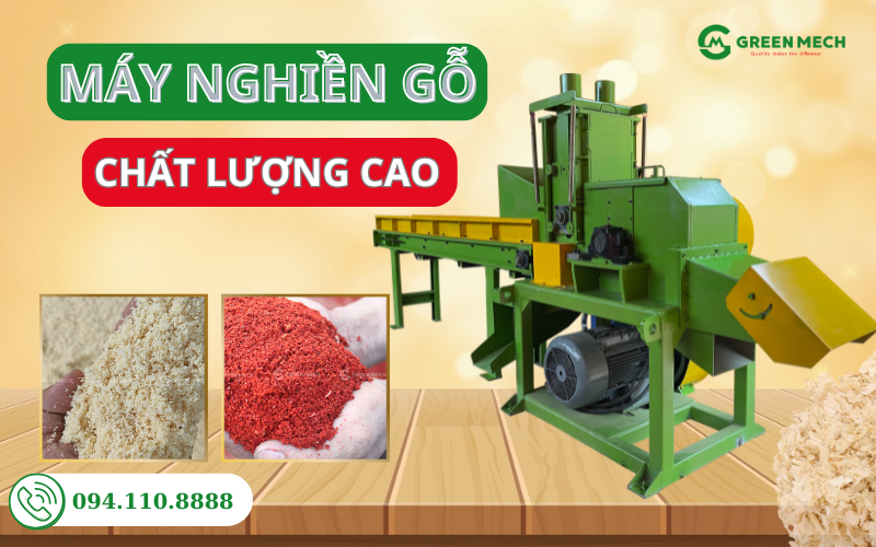 Máy nghiền gỗ chất lượng cao