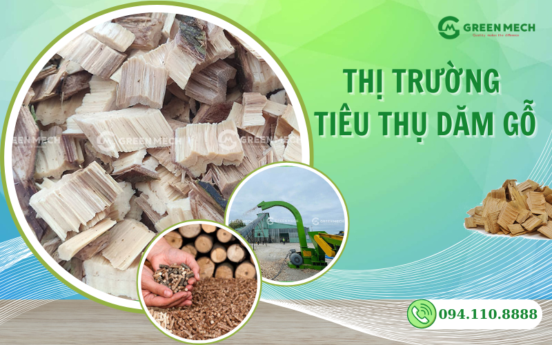Thị trường tiêu thụ dăm gỗ